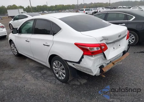 2019 Nissan Sentra S из США, поврежденный, VIN 3N1AB7AP8KY351852